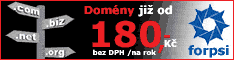 FORPSI - dom�ny, webhosting, serverhosting